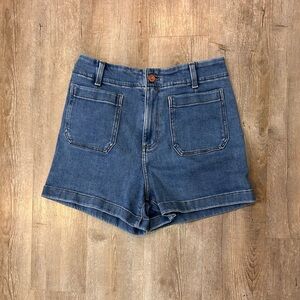 LC Lauren Conrad High Waist Jean Shorts SZ 10